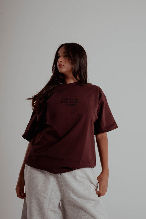 Reiss Burgundy tee