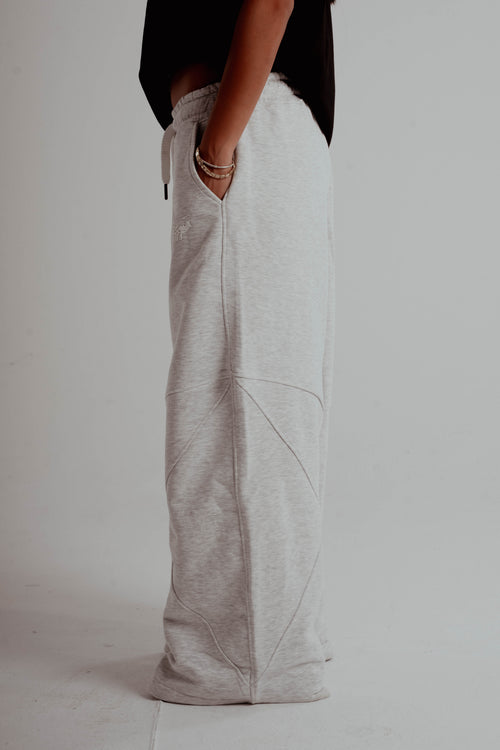 GREY GROOVE SWEATPANTS